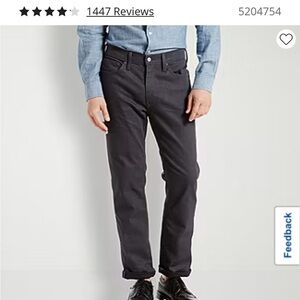 Levi's 541 dark greyathletic taper Jeans